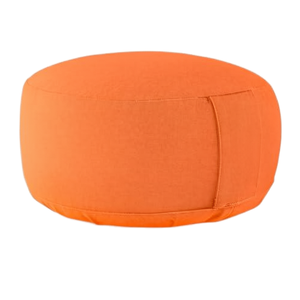 Coussin de méditation et de yoga Zabuton Zafu rond, écologique, réglable, portable, en sarrasin, pour la vente en gros - Product Image 1