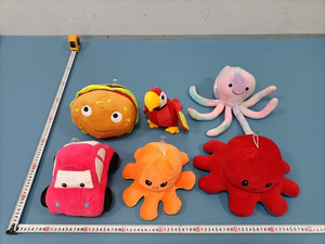 Promozione all'ingrosso: Peluche Polpo Reversibile, Giocattolo di Peluche Polpo Emozionale che Cambia Espressione, Giocattolo Polpo Reversibile Arrabbiato - Product Image 5