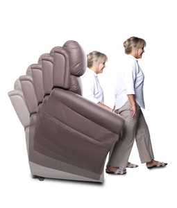 <span class=keywords><strong>Fauteuil</strong></span> inclinable en tissu doux pour personnes âgées, <span class=keywords><strong>avec</strong></span> assistance électrique et <span class=keywords><strong>repose</strong></span>-jambes indépendant, idéal pour le salon - Product Image 4