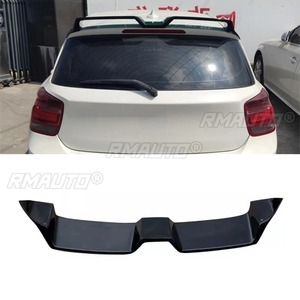 Aileron de toit arrière en fibre de carbone véritable pour F20, accessoires auto pour BMW Série 1 F20 120i, pièce de modification du spoiler de toit arrière. - Product Image 4