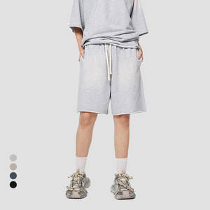 Pantalones Cortos de Verano Vintage, Estilo Cargo, Personalizados, Unisex, Lavado Ácido, de Algodón, para Hombre, Pantalones Cortos de Baloncesto - Product Image 4