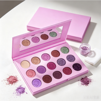 Poudre Minérale Métallique Lumineuse en Gros, Stick de Maquillage en Forme de Cœur, Kit de Maquillage Professionnel pour les Yeux 200G