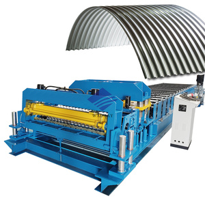 เครื่องทำม้วนไซโลน้ำถังเก็บน้ำทำจากเหล็กลูกฟูก - Product Image 1