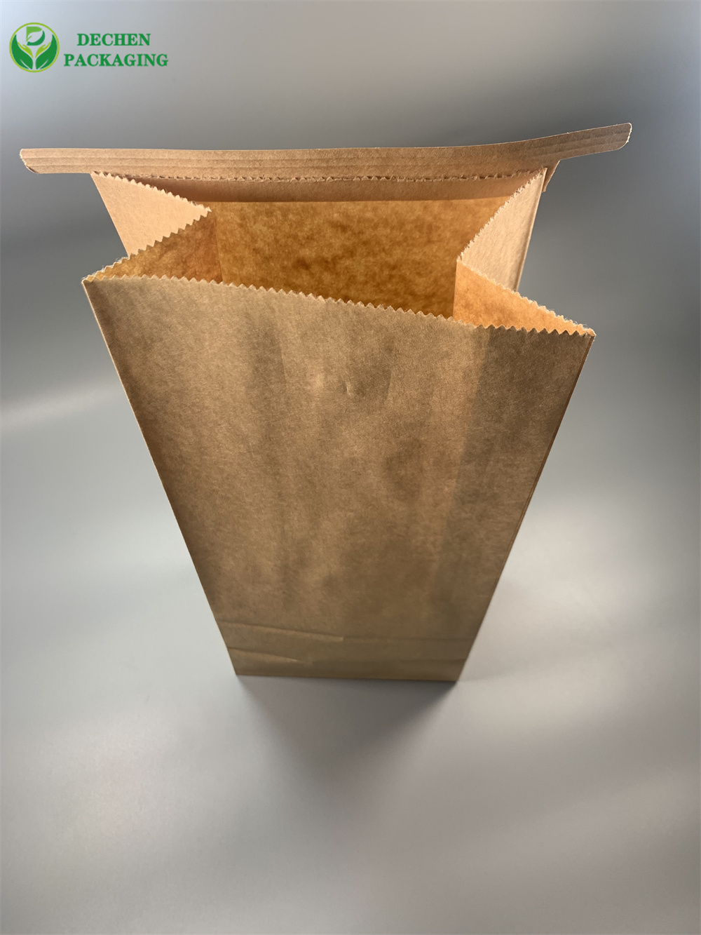 Sac en papier frites sac en papier kraft en gros personnalisé imprimé sac alimentaire