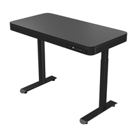 Bureau d'ordinateur électrique réglable en hauteur tendance avec contrôle de mémoire pour le bureau à domicile