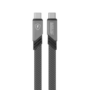 2024 nóng bán thời trang và nóng phẳng Loại-C cáp cho điện thoại di động truyền dữ liệu và sạc nhanh. - Product Image 3