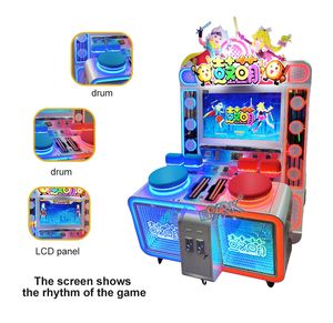 Máquina de videojuegos recreativos que funciona con monedas a <span class=keywords><strong>precio</strong></span> de fábrica, entretenimiento de batería de música para interiores, 1 año con efectos de sonido de batería - Product Image 5