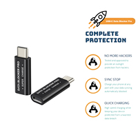 Pemblokir Data USB-C melindungi privasi Anda mendukung pemblokiran Data Super mengisi daya aman pemblokir Data USB