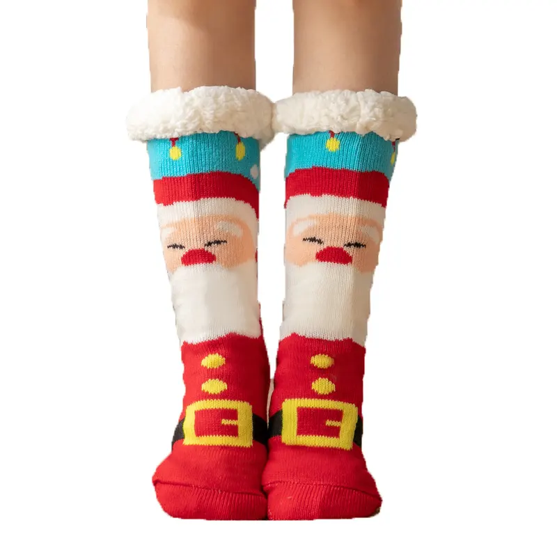 Thick Socks Home Girls Stockings Floor Women Sleeping Fluffy Fuzzy Sock Soft Candy Colour Winter Thick Coral Fleece Socks