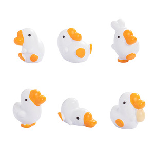 Ornement de canard en résine, forme animale, décoration de jardin intérieur/extérieur, accessoire de bureau - Product Image 2