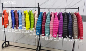 20 Colors Shiny <strong>Woman</strong> Foldable <strong>Lightweight</strong> Outdoor Down Jacket Winter Jacket Duck'<strong>s</strong> Down-filled <strong>Coat</strong> - Product Image 6