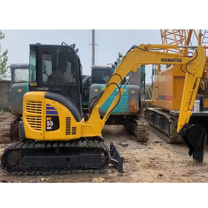 Miniexcavadora PC55 Usada de Segunda Mano en Venta, Excavadora Komatsu Usada, Máquina Komatsu, Excavadoras Komatsu PC55 Usadas - Product Image 1