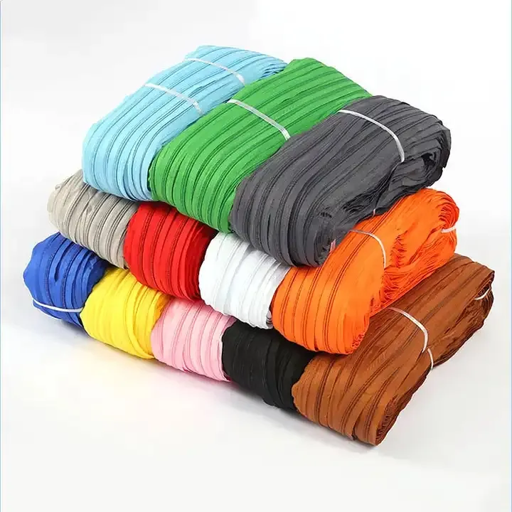 Wholesale Zipper By The Yard Long Chain Nylon Coil Zippers For Sale