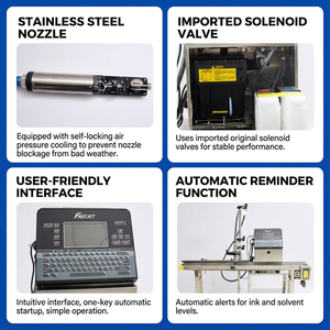 Impresora de Inyección de Tinta Fastjet Cij Serie 560 550 <span class=keywords><strong>540</strong></span>, Máquina de Impresión de Inyección de Tinta Continua de Alta Velocidad, Máquina de Codificación de Caracteres Pequeños - Product Image 2