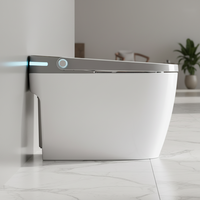 Nouveau design de cuvette de toilette en céramique WC bidet sanitaire automatique salle de bain toilette intelligente
