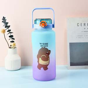 Juego <span class=keywords><strong>de</strong></span> tres piezas transfronterizo <span class=keywords><strong>de</strong></span> tazas <span class=keywords><strong>de</strong></span> <span class=keywords><strong>suegra</strong></span> taza <span class=keywords><strong>de</strong></span> plástico <span class=keywords><strong>de</strong></span> color degradado <span class=keywords><strong>de</strong></span> dibujos animados botella <span class=keywords><strong>de</strong></span> agua <span class=keywords><strong>de</strong></span> paja portátil - Product Image 2