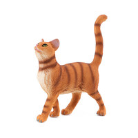 Modèles d'animaux en PVC massif de simulation transfrontalière : Chat américain à poils courts et Shiba Inu (à assembler) – Figurines de bureau