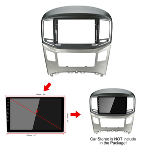 แผงหน้าปัดวิทยุติดรถยนต์ขนาด 9 นิ้ว สำหรับเครื่องเล่นมัลติมีเดีย สำหรับรถยนต์ HYUNDAI Starex <span class=keywords><strong>H1</strong></span> ปี 2015-2018 - Product Image 3