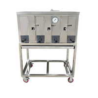 Vente chaude poisson barbecue grill barbecue grill machine poisson griller machine poisson fumoir boîte machine