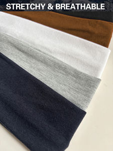 ربطة شعر رياضية منخفضة موك مخصصة بالتصامي مضادة للانزلاق تناسب الجفاف وعصابة رأس رياضية للجري للرجال والنساء - Product Image 3