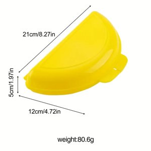 Microwave <strong>Egg</strong> Poacher Plastic <strong>Fried</strong> <strong>Egg</strong> Maker Yellow Microwave <strong>Egg</strong> <strong>Cooker</strong> - Product Image 5