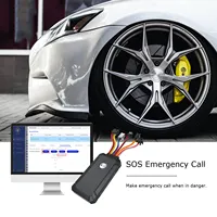 Dispositivo de seguimiento de vehículos, localizador GPS para coche con llamada de emergencia, control remoto por voz, barato