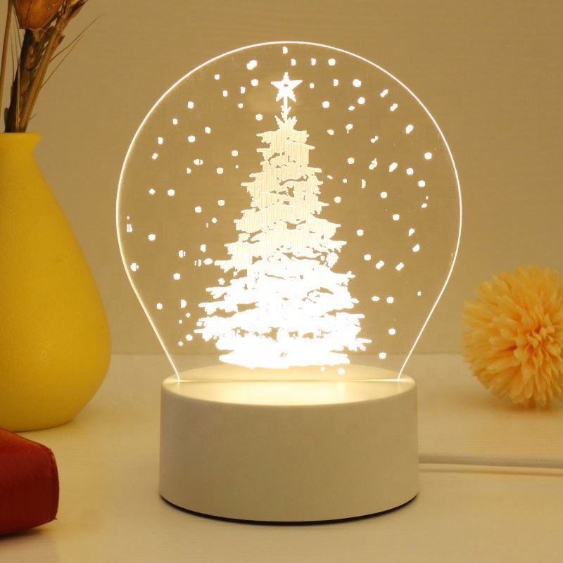 Acryl Nachtlicht Mit 3D-Illusion – Persönliche LED Lampe Zum Selbstgestalten