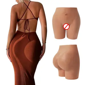 Sexy Silicone femminile Panty Body Bum donne con grandi glutei fianchi spessi miglioramento Artificiel Silicone Hip e Butt Enhancer