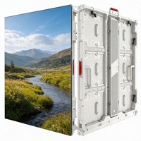 Pantalla LED de Alquiler para Interiores METO P3.91, Pantalla LED HD para Escenarios, Video Wall LED Móvil, Pantalla LED Portátil