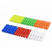 Flèches de tir à l'arc, de plusieurs couleurs, pour la chasse, le plein air, I.D, nouveauté, 6.2mm Carbone Flèche Nock