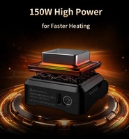 MINIWARE MHP50 150W Kit Panci Solder Digital dengan Layar Temperatur Terlihat, Peleburan Cepat, Pengoperasian Efisien, SET PANCI SOLDER PREHEATER