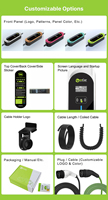 Station de recharge pour véhicules électriques 16A Zencar 3,6 kW, recharge EV GBT portable, personnalisation OEM ODM, prix raisonnable, charge de voiture