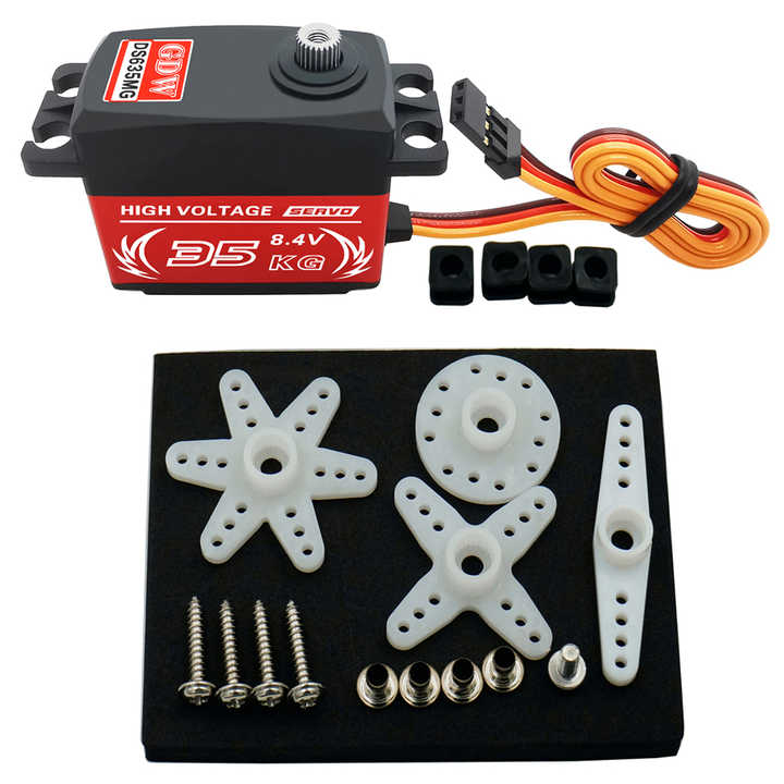 JX Ecoboost CLS6331 Servo CNC Alta Coppia 30 Kg Ingranaggio In Metallo - Foto 13