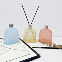 Bouteille vide pour diffuseur à bâtonnets en verre personnalisée 200 ml, de luxe, pour parfum d'ambiance