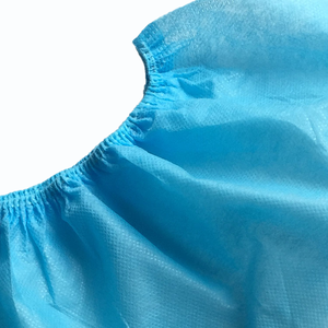Copriscarpe Monouso Impermeabile Antiscivolo in Tessuto Non Tessuto PP Blu per Camera Bianca Certificato CE Classe <span class=keywords><strong>II</strong></span> Disinfezione Ozono - Product Image 6