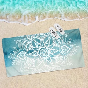 Serviettes de plage, châles, protection solaire, tapis de yoga et de méditation, série Mandala vintage, en microfibre utilitaire surdimensionnée, 20 couleurs - Product Image 6
