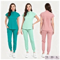 Uniforme Médico Jogger 42024LW, Uniforme Profesional Hospitalario para Médicos Latam, Cofia Médica Lavable, Suministros