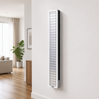 Lampes d'urgence LED SMD 90 avec batterie au lithium, montage mural, lumière d'urgence portable 9W, 800 lumens, lampe pour la maison
