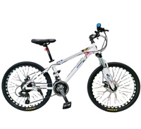 Vélo de montagne en acier de 24 pouces pour adultes, nouveau modèle avec 21 vitesses et frein à câble, vélos BMX pas chers