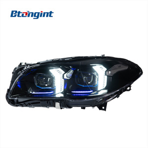 Fari a <span class=keywords><strong>LED</strong></span> Accessori Auto Adatti per Sistemi di Illuminazione Auto 11-17 <span class=keywords><strong>BMW</strong></span> Serie 5 <span class=keywords><strong>F10</strong></span> Gruppo Fari Luci <span class=keywords><strong>LED</strong></span> per Auto - Product Image 1
