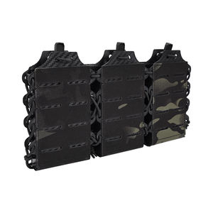 Portacargadores Triple de Nailon 500D, Camuflaje, para Cargadores 5.56, para Chaleco Táctico, Panel para Cargadores de Caza, Portaplacas - Product Image 5
