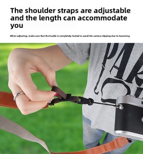 Dây đeo máy ảnh cá nhân hóa, bản rộng 3cm, có thể tháo rời, dành cho máy ảnh DSLR, kiểu dáng mỏng gọn, tiện dụng khi mang theo. - Product Image 4