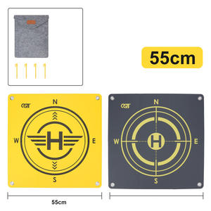 แผ่นลงจอดโดรนแบบพับได้ รูปทรงสี่เหลี่ยม สำหรับโดรน Antigravity A1 NEO 2 ใช้สำหรับถ่ายภาพทางอากาศกลางแจ้ง (แบบสองด้าน) - Product Image 1