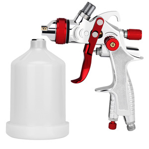 Pistolet à peinture pneumatique Dzt, buse de 1,8 mm, alimentation par gravité, haute atomisation, pour outils de peinture de carrosserie automobile - Product Image 5