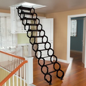 Système d'escalier escamotable pour grenier en parfait état, <span class=keywords><strong>trappe</strong></span> <span class=keywords><strong>de</strong></span> toit <span class=keywords><strong>coulissante</strong></span> pour les magasins <span class=keywords><strong>de</strong></span> détail, les hôtels et les usines <span class=keywords><strong>de</strong></span> fabrication - Product Image 3