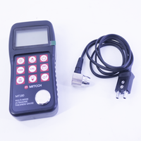Jauge d'épaisseur à ultrasons numérique Mitech MT180 Testeur d'épaisseur de revêtement multi-mode Pulse-Echo Echo-Echo