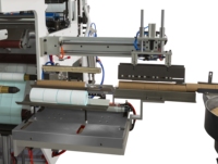 Nouvelle machine de découpe rotative entièrement automatique à grande vitesse SR-450YFQ pour rouleaux de papier adhésif avec pompe à engrenages à moteur haute performance