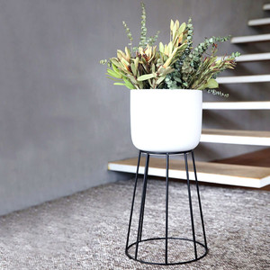 Support de sol pour pot de fleurs, présentoir d'intérieur, or, vente en gros, plantes cactus et jardinières, métal, jardin, fer, moderne, maison, mariage, cuisine - Product Image 5
