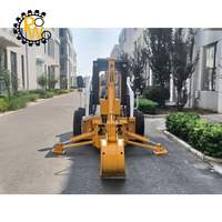Rétrocaveuse universelle à attache rapide PW de 8 pieds de profondeur maximale pour les séries Bobcat S650 T770, outil d'attache pour chargeuse compacte