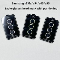 Protection d'objectif d'appareil photo pour téléphones mobiles, film protecteur anti-rayures Eagle Eye 9H, pour Samsung A56 A55 A36 A15 A16 A26